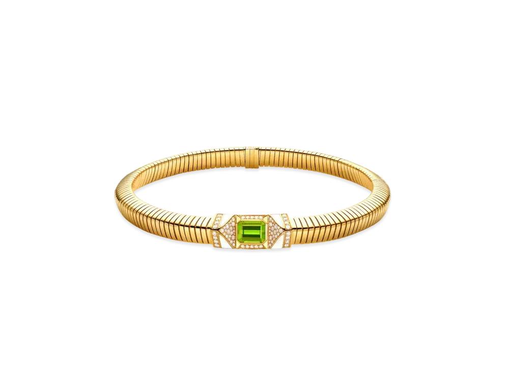 BVLGARI Tubogas Necklace "Yellow Gold"