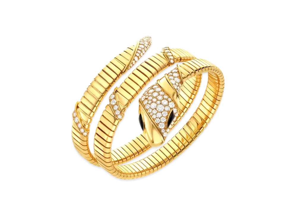 BVLGARI Serpenti Tubogas Bracelet "Yellow Gold"