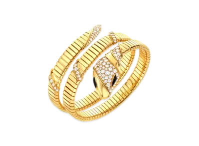 BVLGARI Serpenti Tubogas Bracelet "Yellow Gold"