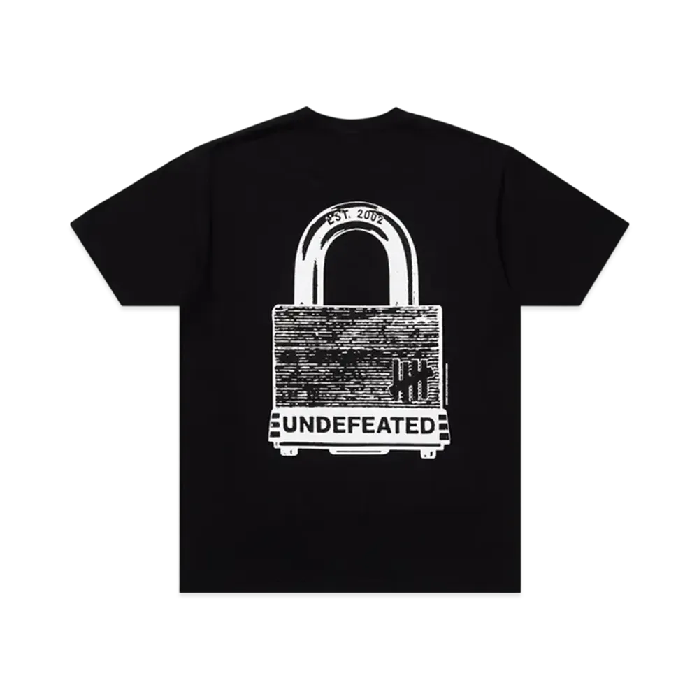 UNDEFEATED Lock S/S Tee "Black"