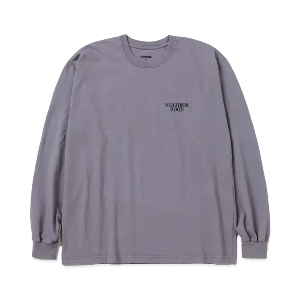 NEIGHBORHOOD NH . Tee LS-2 "Gray"