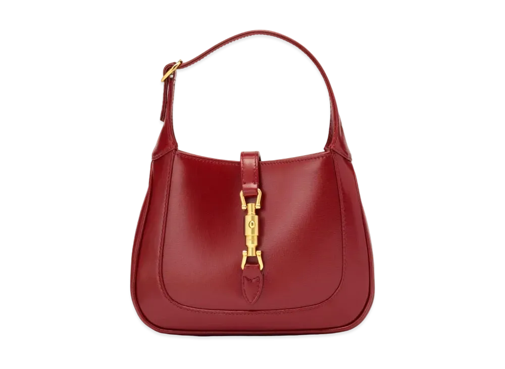 GUCCI Jackie 1961 Mini Shoulder Bag "Red"