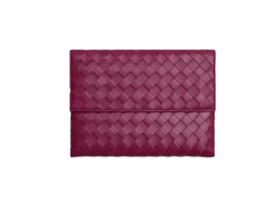 Bottega Veneta Flap Pouch "Cinnabar"