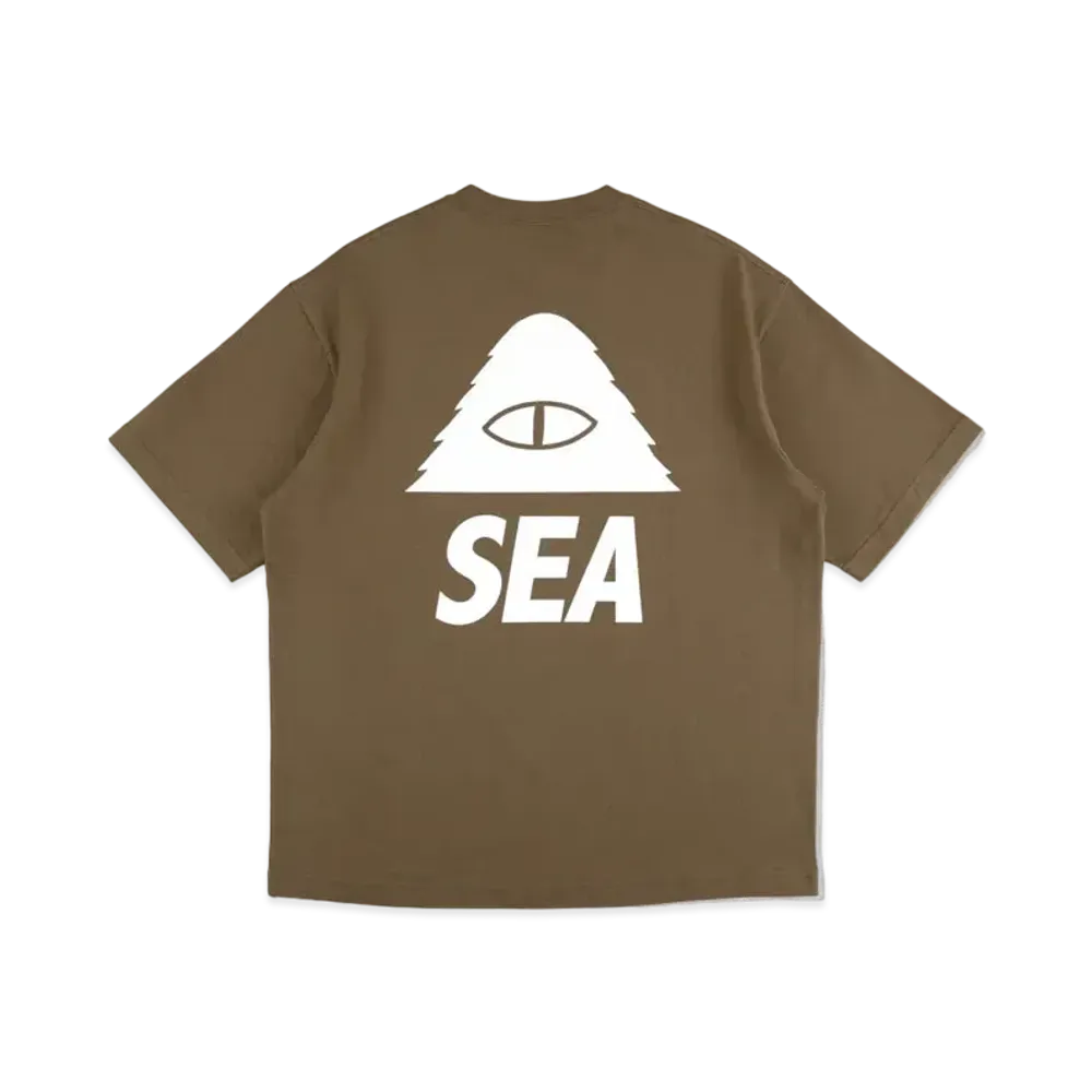 WIND AND SEA x POLeR Tee1 "Sea Brown"