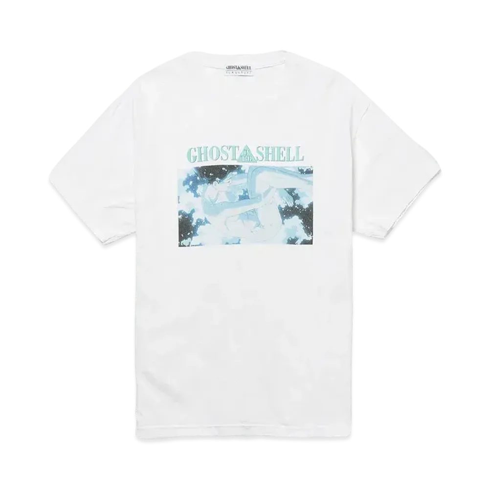 GHOST IN THE SHELL/攻殻機動隊 x F-LAGSTUF-F "KUSANAGI"Tee "WHITE"