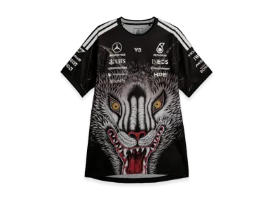 Y-3 x Mercedes AMG Petronas Formula 1 Team Driver Short Sleeve Jersey "Black"