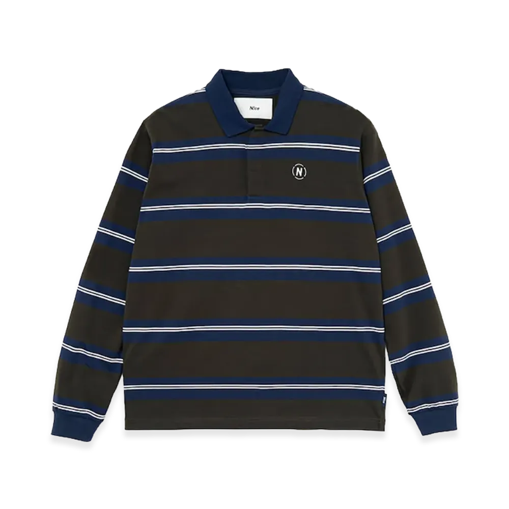 N!ce Rugby Shirt "Khaki"