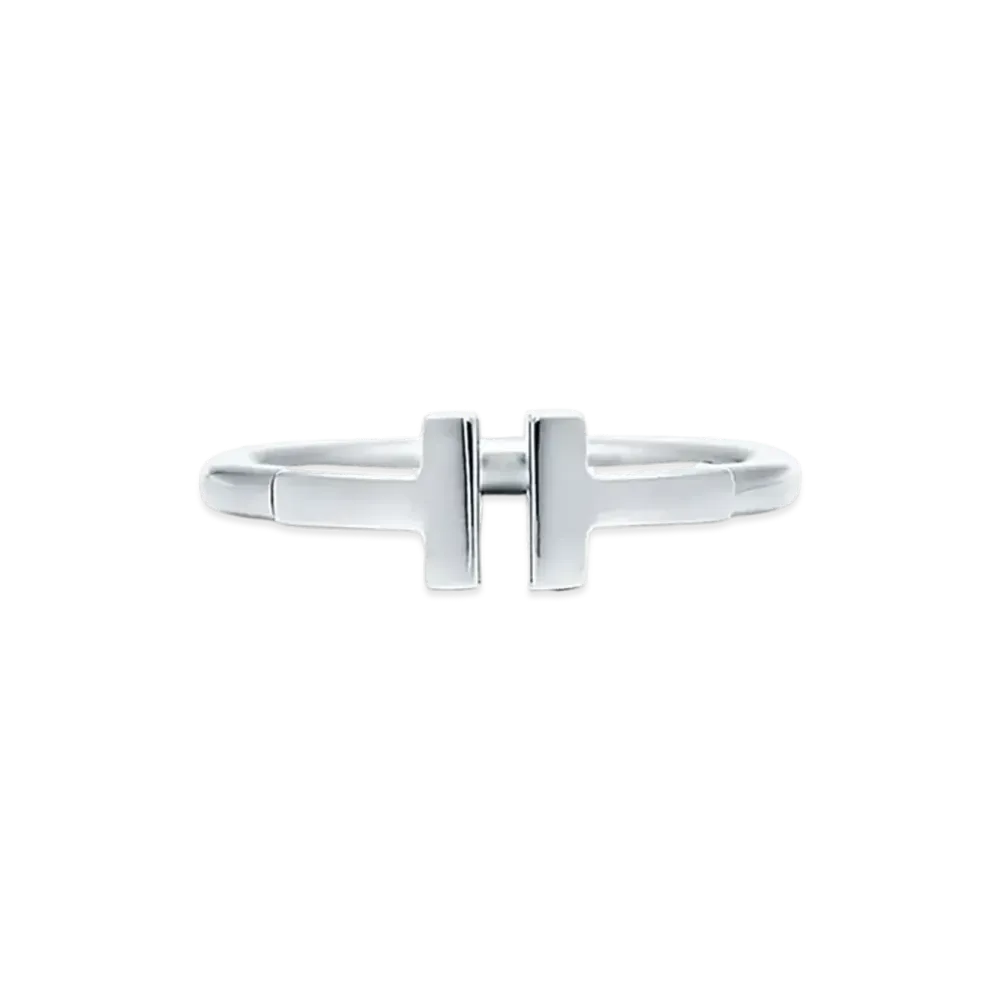 Tiffany & Co. Tiffany T Wire Ring 18K "White Gold"
