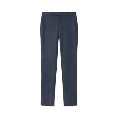 Paul Smith Herringbone Tapered Trousers "Blue"