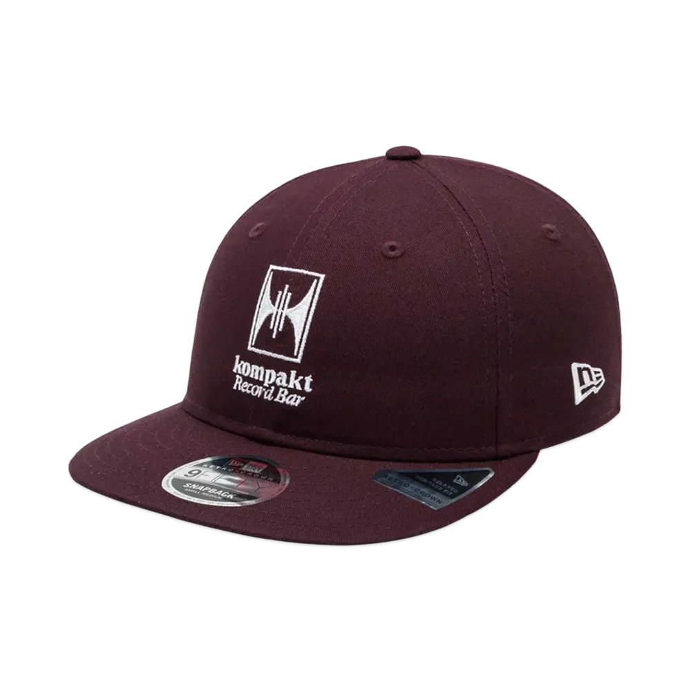 NEW ERA RC 9Fifty Kompakt Record Bar "Maroon"