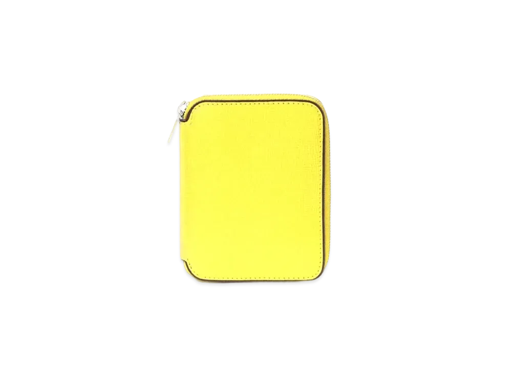 Valextra Zip Around 6 Card "Yellow"