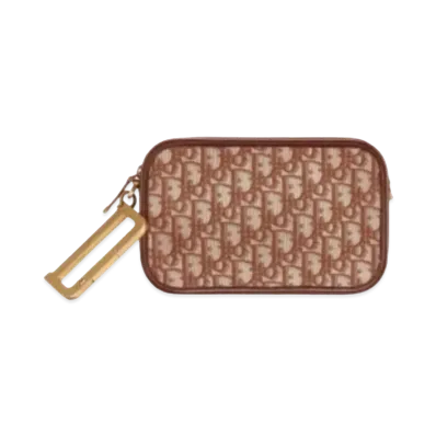 Dior Canvas Wallet "Brown"
