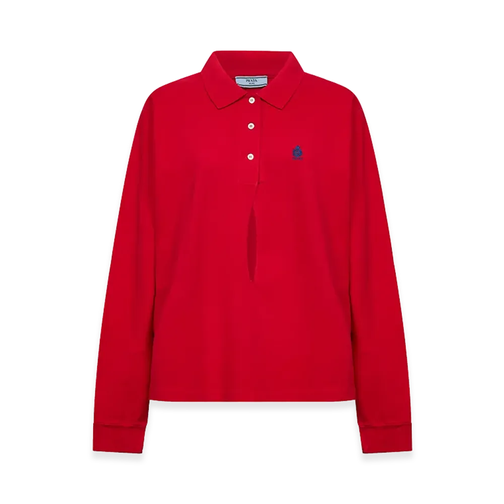 PRADA Women's Polos "Red"