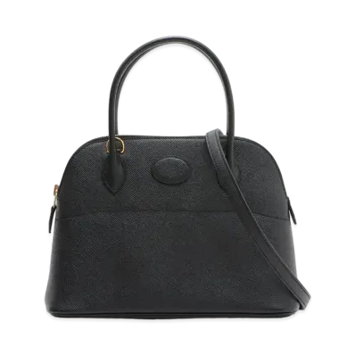 Hermes Bolide Veau Epsom "Noir/Gold"