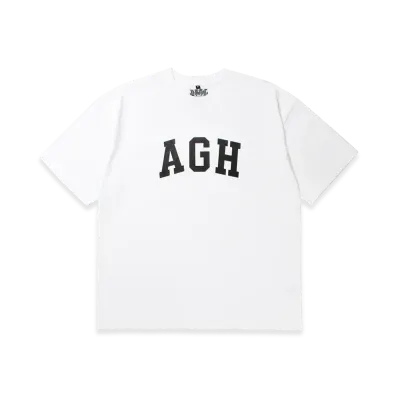 APHRODITEGANG AGH Logo S/S Tee "White/Black"