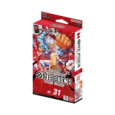 ワンピースカードゲーム スタートデッキ「赤 モンキー・D・ルフィ」英語版