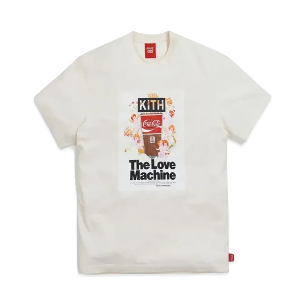 KITH Coca-Cola Love Machine Vintage Tee "Ivory"