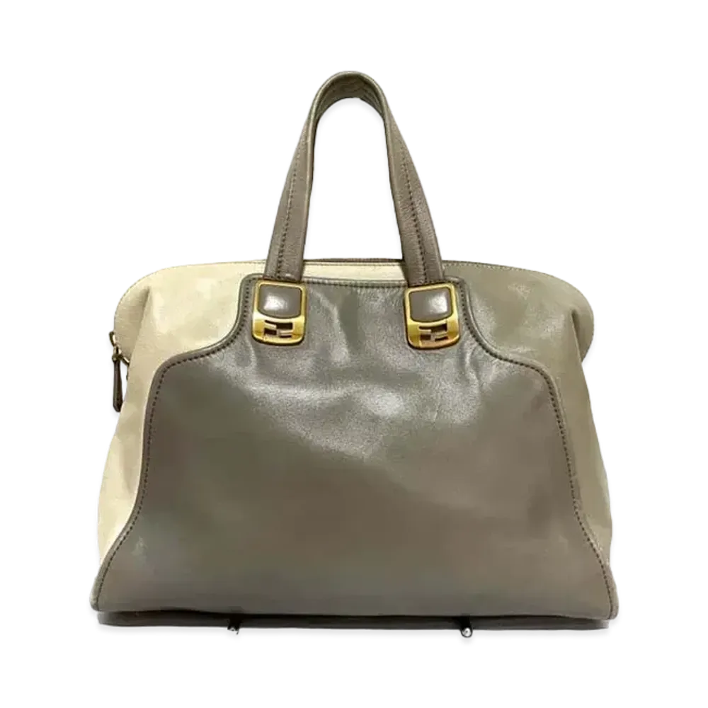 FENDI Chameleon Hand bag "Gray"
