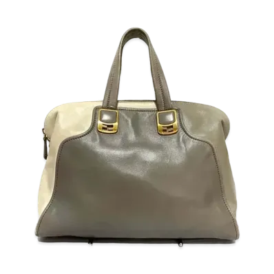 FENDI Chameleon Hand bag "Gray"