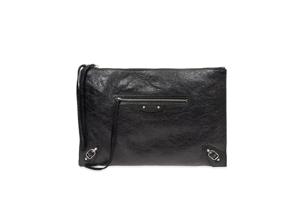 BALENCIAGA Handbag Calfskin "Black"