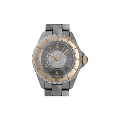CHANEL J12 Titanium Ceramic/Beige Gold Chromatic "Gray"