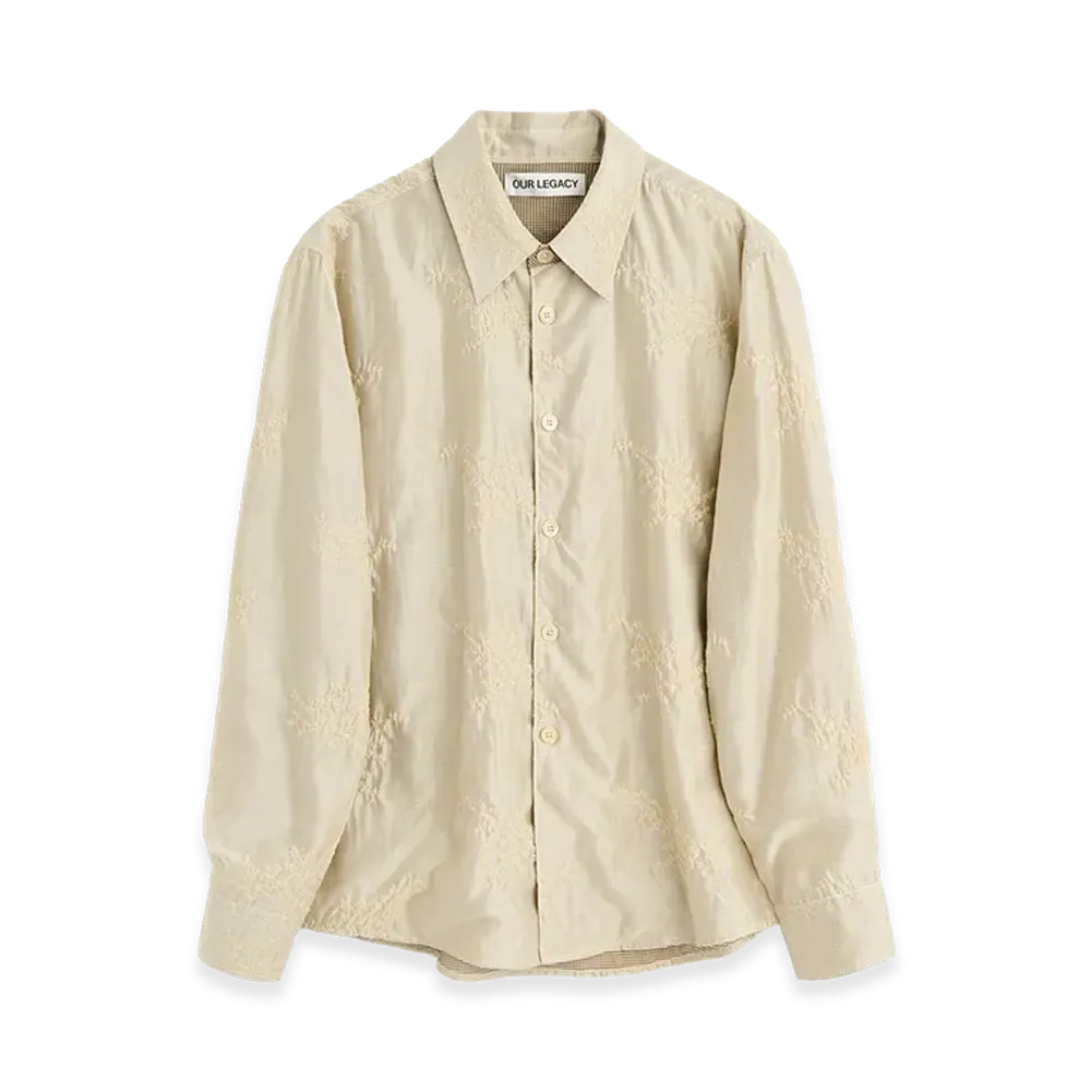 OUR LEGACY Beyond Shirt "Champagne Bloom Ethereal Veil"