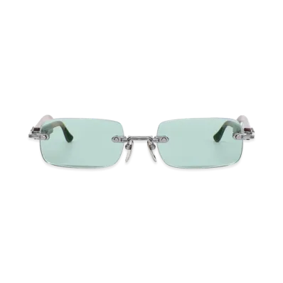 Chrome Hearts 54 21-141 DEEP I Wood Frame Eyewear "Brown"