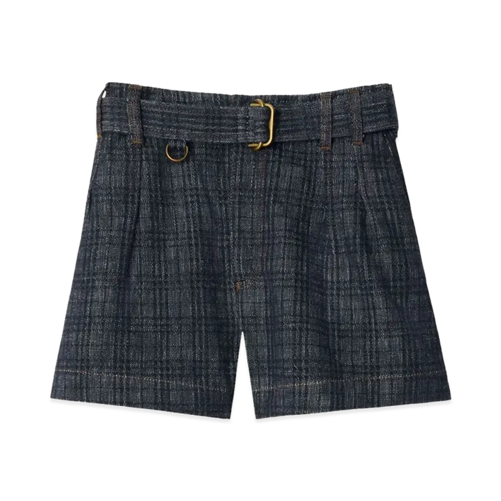 Burberry Women's Shorts "Indigo Blue"
