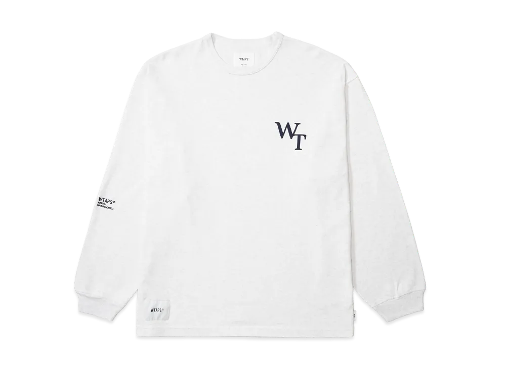 WTAPS Academy / LS / Cotton "Light Gray"