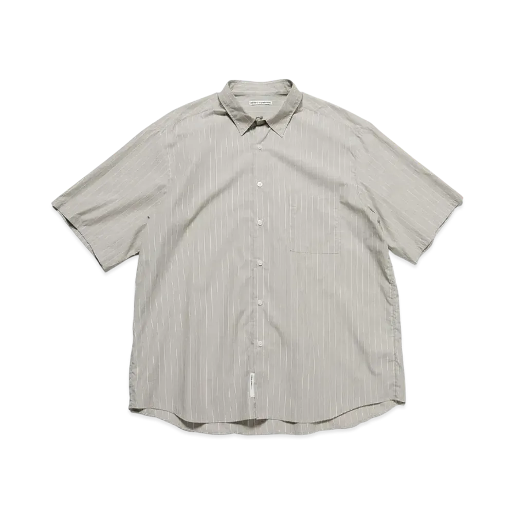 uniform experiment Stripe S/S Shirt "Gray"