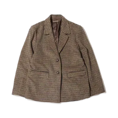 atmos pink Classic Check Jacket "Brown"
