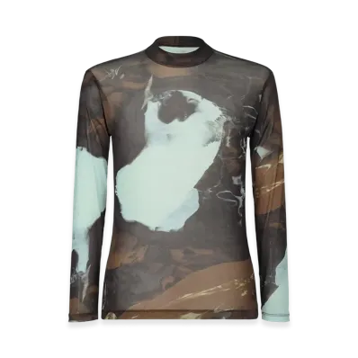 HOMME PLISSE ISSEY MIYAKE Agate Sheer "Brown"