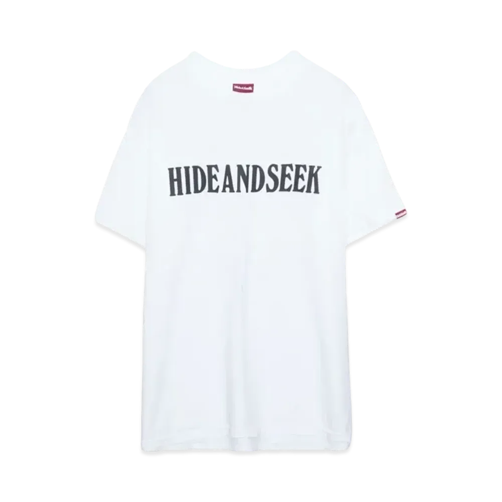 Hide and Seek Have a Hard Day S/S Tee(24ss) "WHITE"