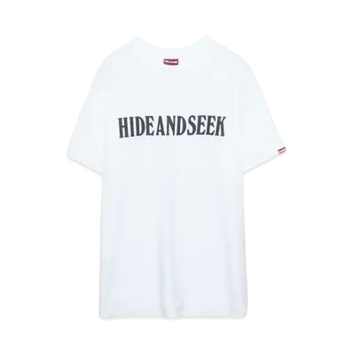 Hide and Seek Have a Hard Day S/S Tee(24ss) "WHITE"