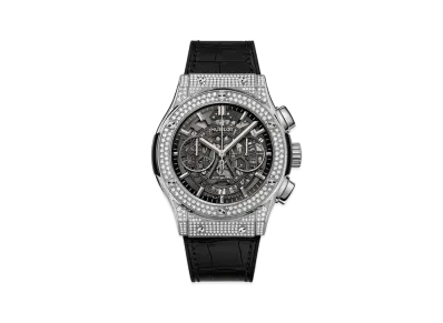 HUBLOT Classic Fusion Aerofusion Titanium Pave 45mm