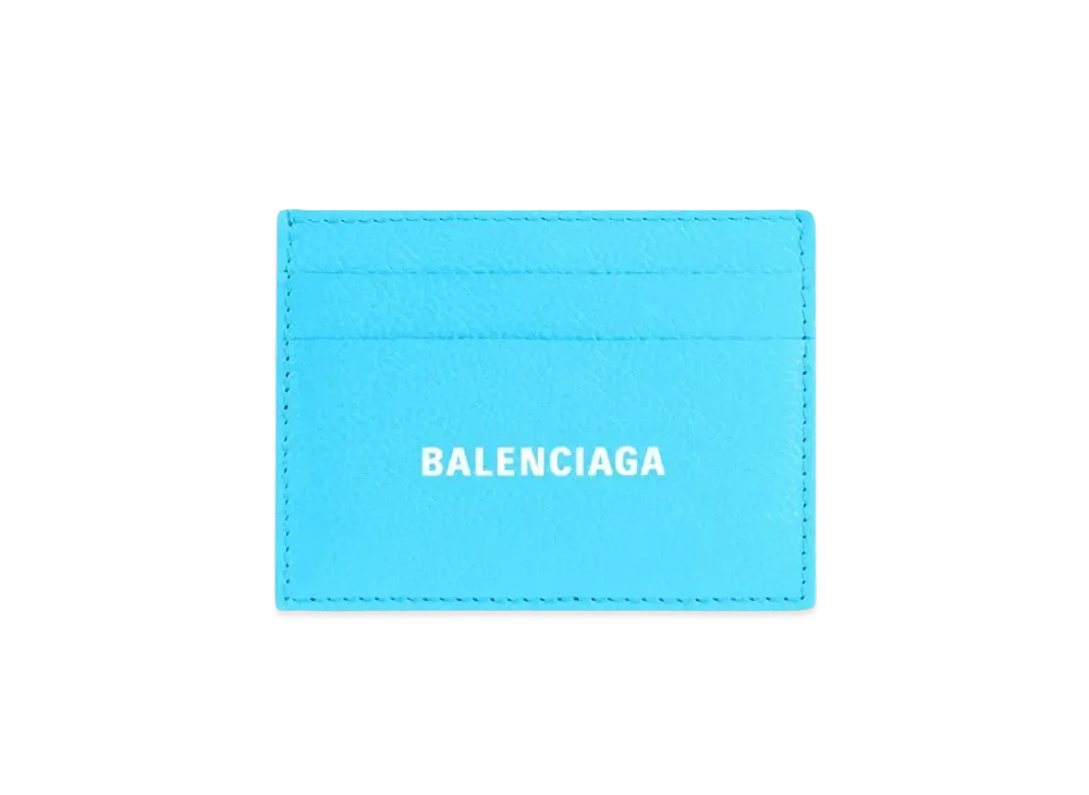 BALENCIAGA Cash Card Holder "Blue"