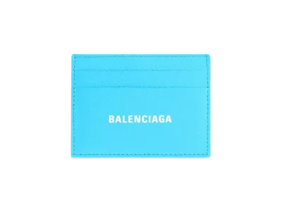 BALENCIAGA Cash Card Holder "Blue"