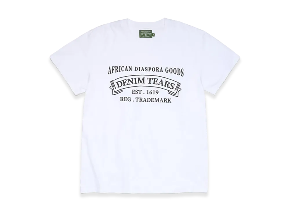 DENIM TEARS ADG Tee "White"