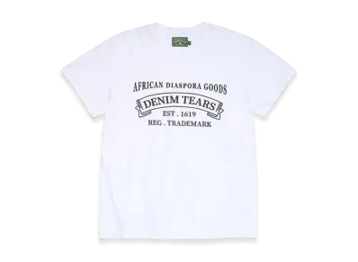 DENIM TEARS ADG Tee "White"