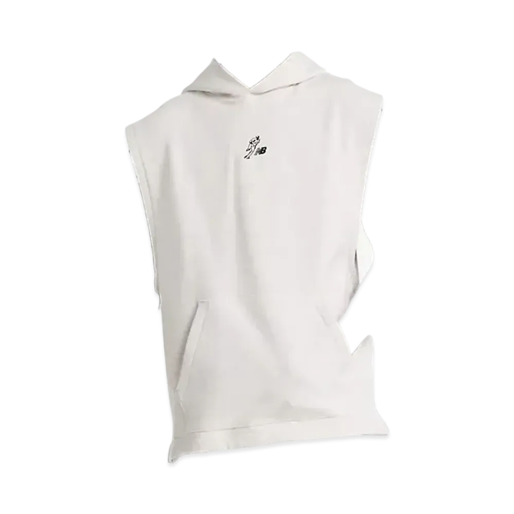 New Balance Shohei Signature Sleeveless Hoodie "Oatmeal Heather"
