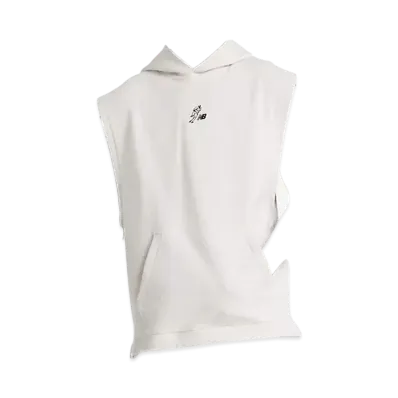 New Balance Shohei Signature Sleeveless Hoodie "Oatmeal Heather"