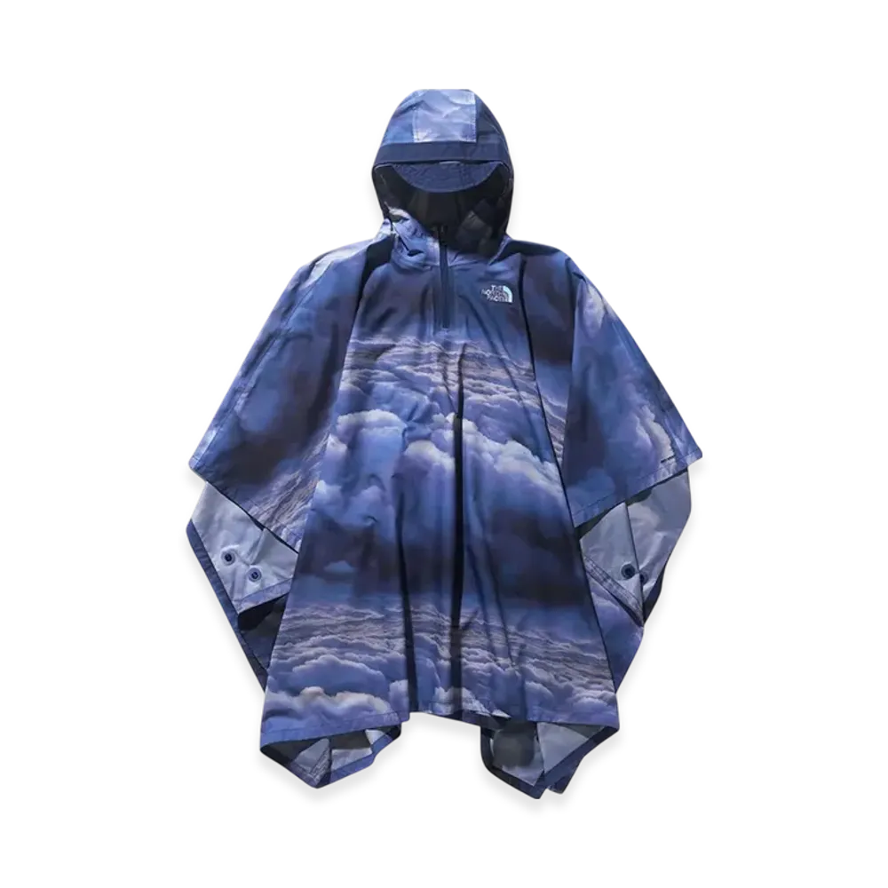 The North Face x Clot Camping Poncho "Navy"
