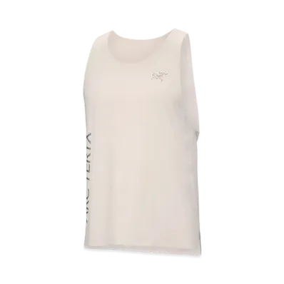 ARC'TERYX Norvan Downward Logo Tank Men's X000007730 "Arctic Silk"