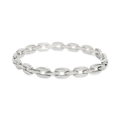 CHARLES & KEITH Chain Link Choker Necklace "Silver"