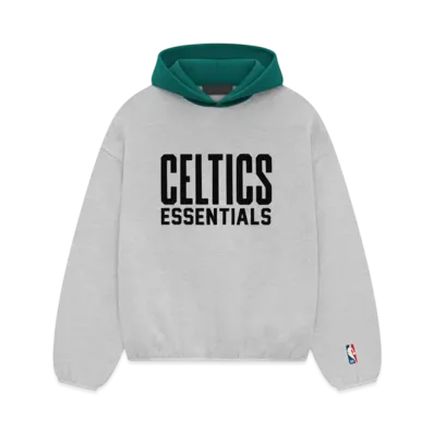 FEAR OF GOD ESSENTIALS x NBA Celtics Hoodie "Light Heather"