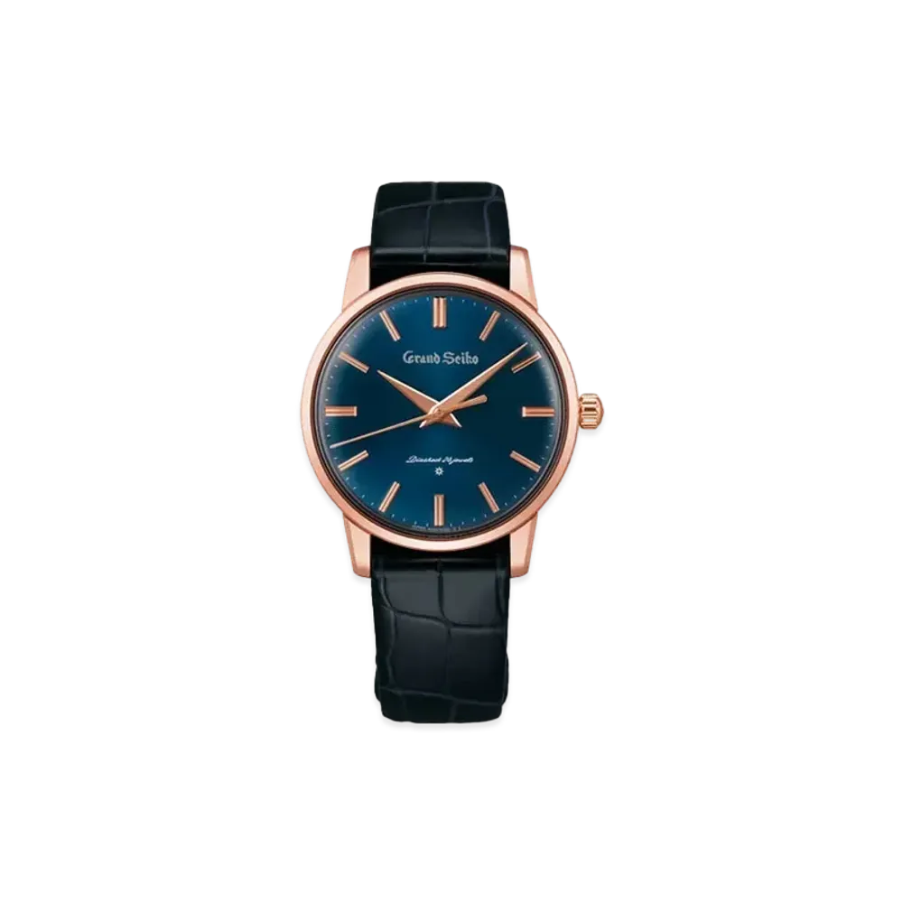 Grand Seiko Elegance Collection World Exclusive 50 (Japan Exclusive 30) "Pink Gold/Navy/Gold" SBGW314