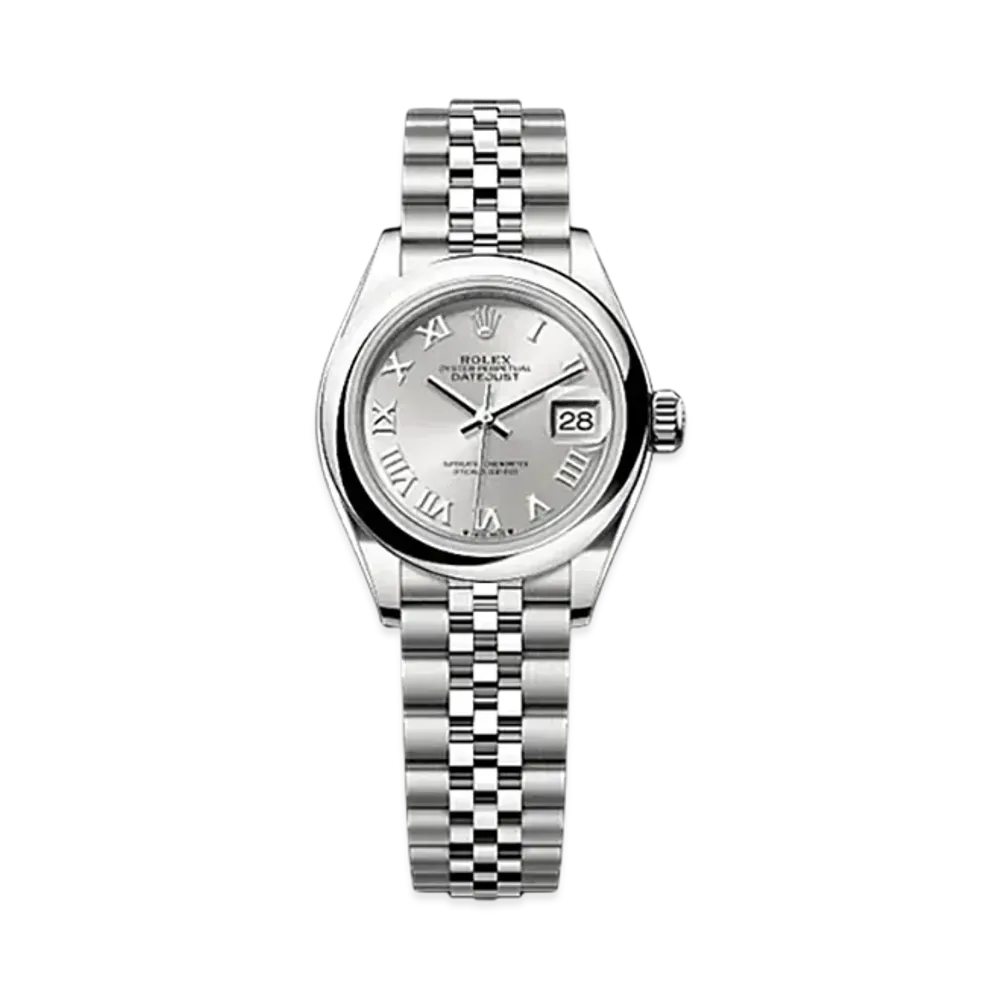 ROLEX Lady-Datejust Oystersteel "Grey"