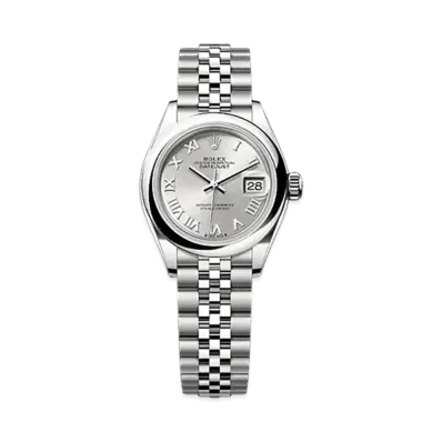 ROLEX Lady-Datejust Oystersteel "Grey"