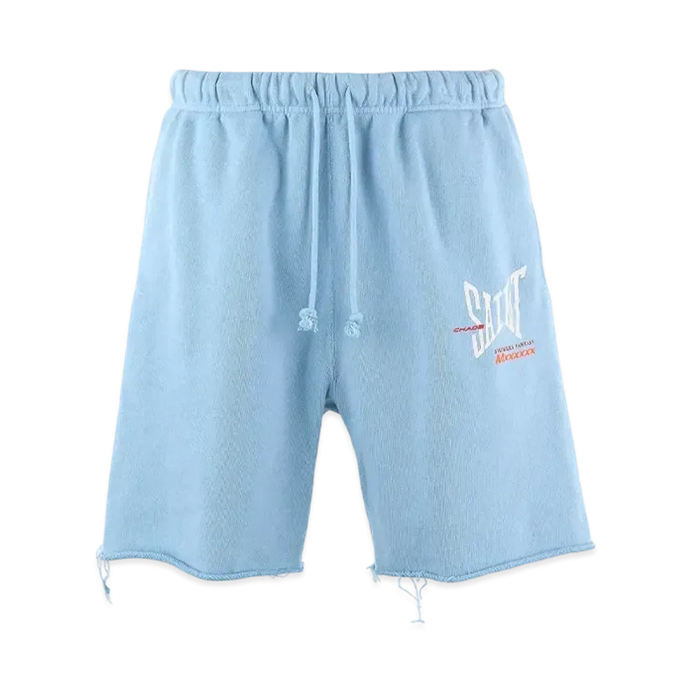 セントマイケル スウェット ショーツ リボンセイント "ブルー"