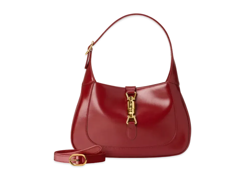 GUCCI Jackie 1961 Small Shoulder Bag "Red"